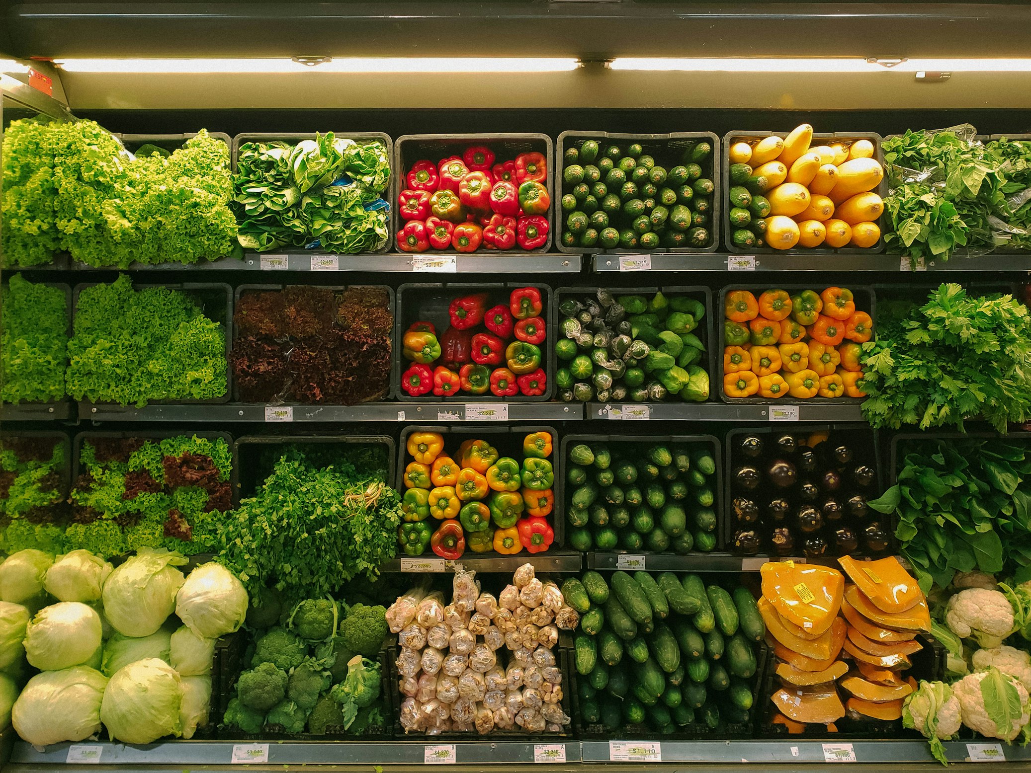 Supermarket background
